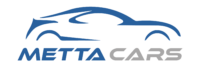 logo metta car no sfondo